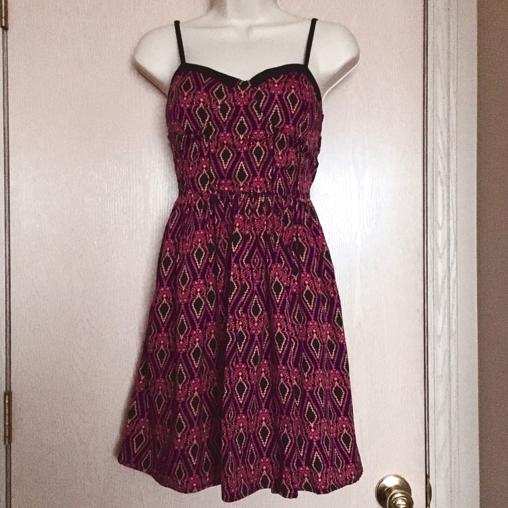 ❌DONATED❌Lightweight Colorful American Rag Dress - S - Picture 2 of 9